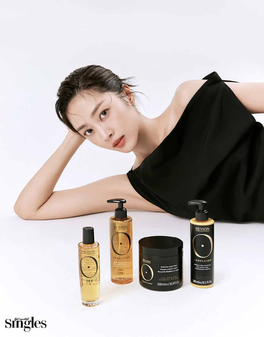 조보아와  레브론이 함께 진행한 싱글즈 화보